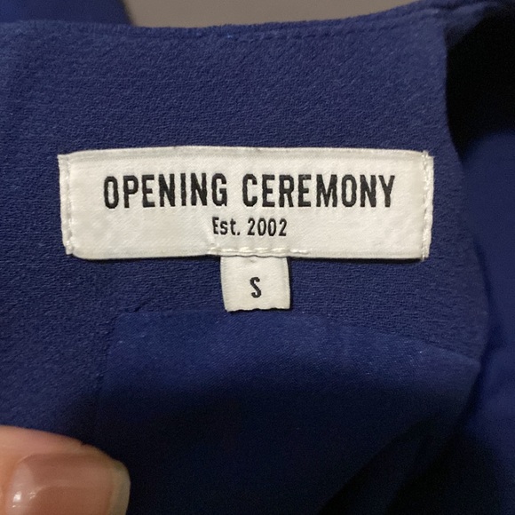 Opening Ceremony Asymmetrical tank blouse - Picture 3 of 4